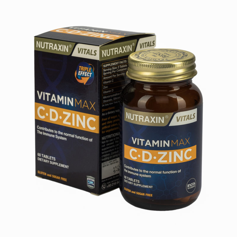 Vitamin C-D-Zinc Nutraxin фото