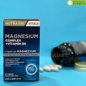 Магний +В6 Nutraxin Magnesium complex+vitamin B6 Nutraxin - магний глицинат, малат, цитрат и таурат
