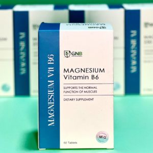 Magnesium + B6 от GNB в виде таблеток, 60 шт