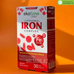 Iron ekotime vitals - липосомальное железо с витамином С